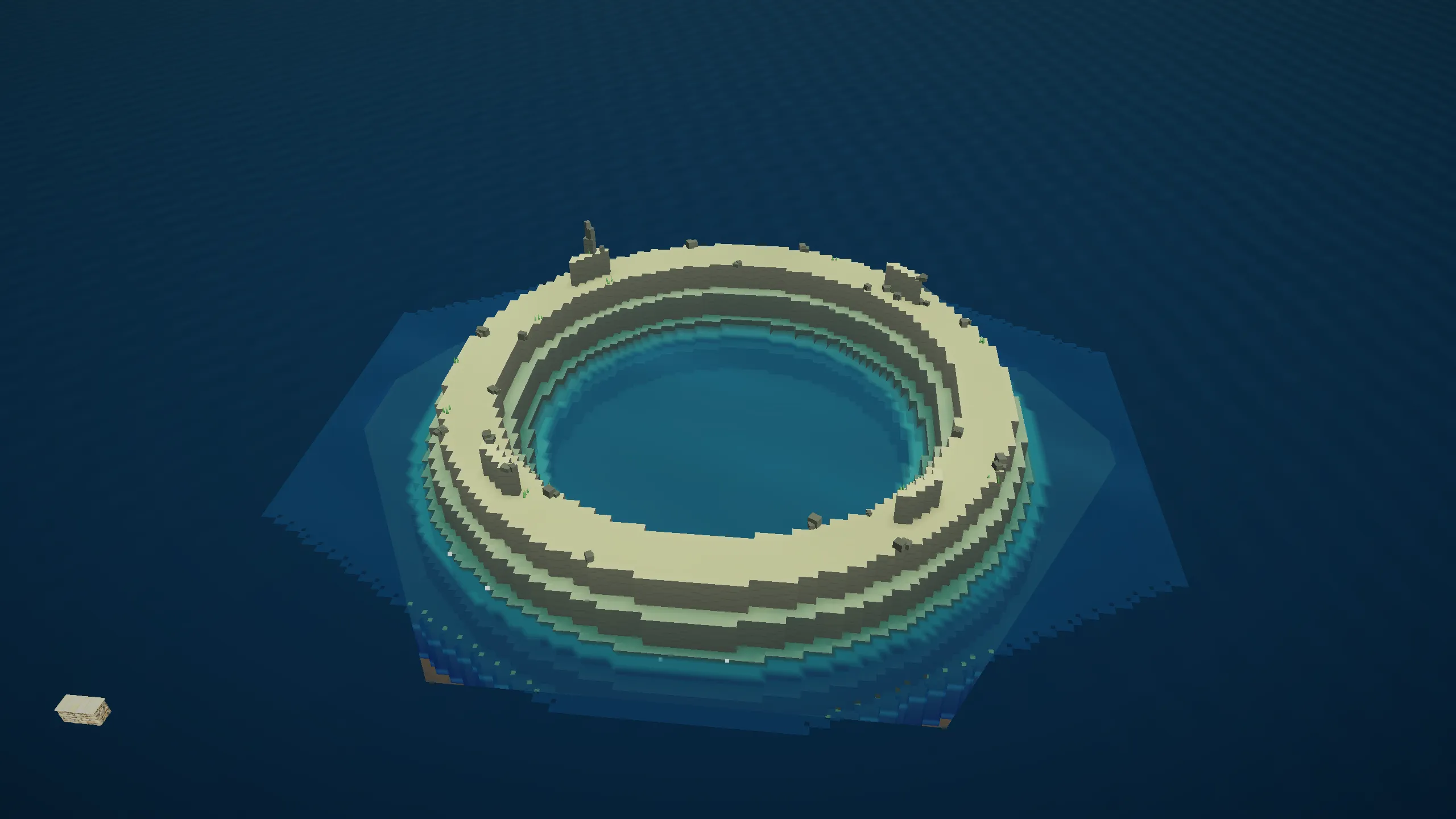 Atoll sub-biome terrain